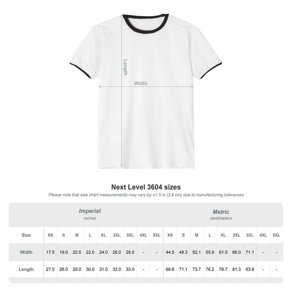 United Righteously Cotton Ringer T-Shirt (Navy)