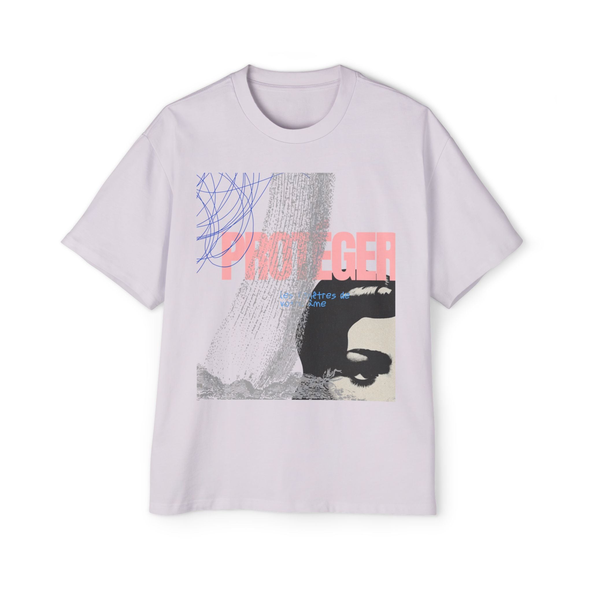Protégé Graphic Tee — Retro Eye Print Oversized Men’s T‑Shirt