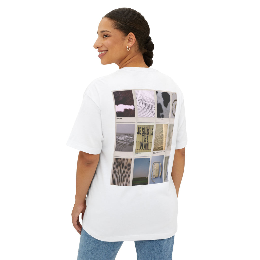Jesus Is The Way Tee — Christian Graphic Boxy T‑Shirt