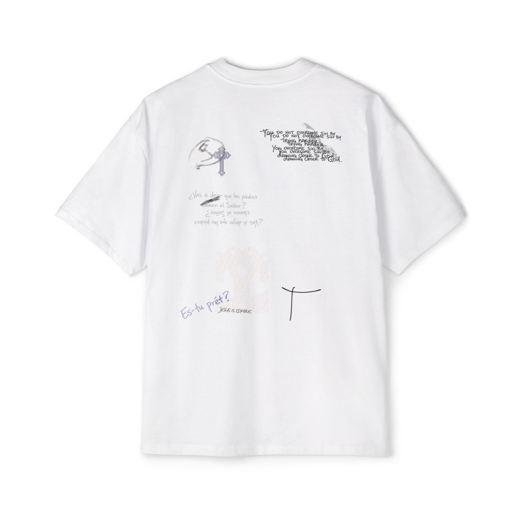 Jesus is coming - Unisex Heavy Oversized Tee