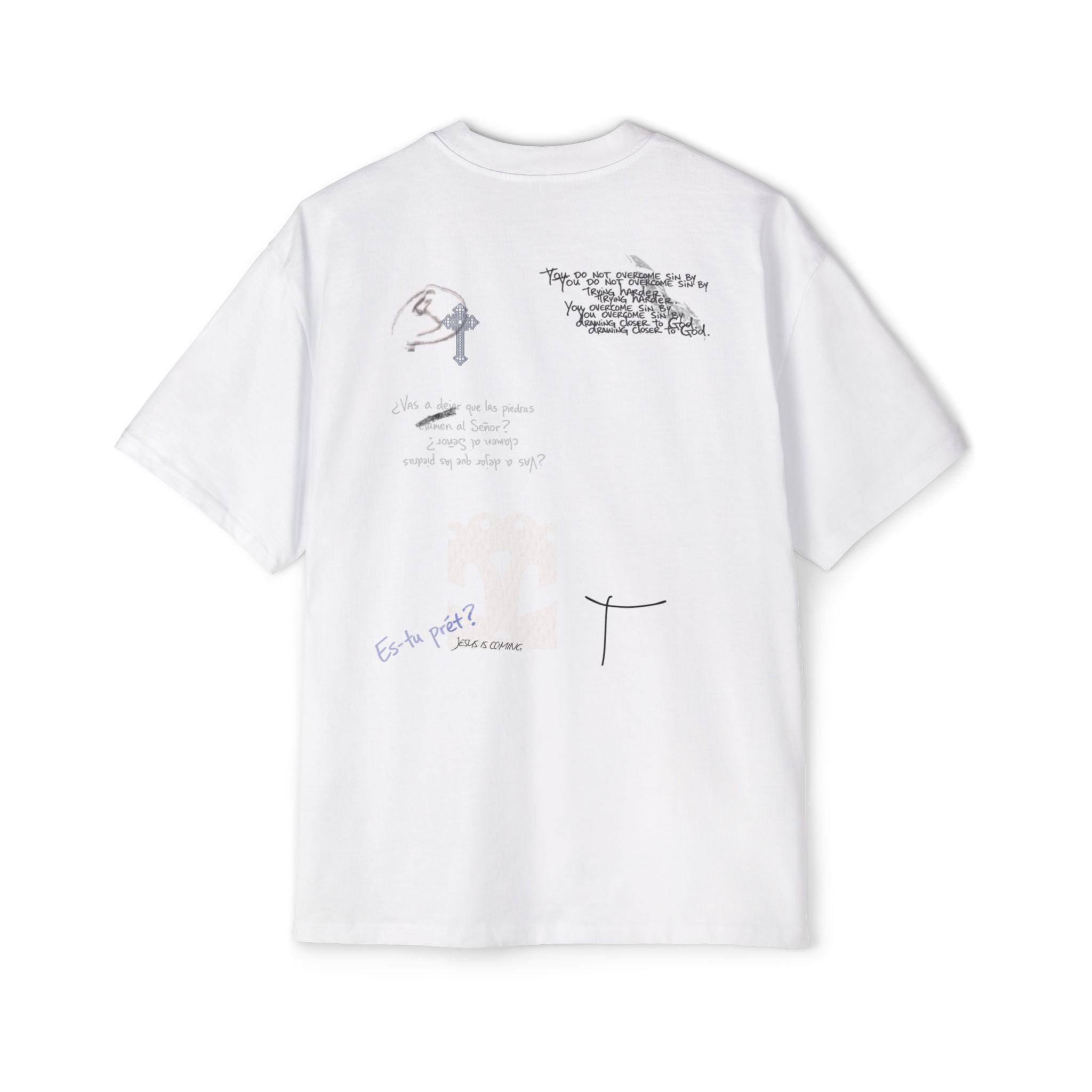 Jesus is coming - Unisex Heavy Oversized Tee