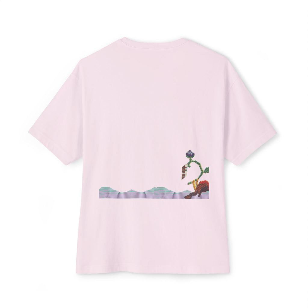 Graphic Tee — 'Life & Death Are In The Power Of...' Oversized Boxy T-Shirt Unisex