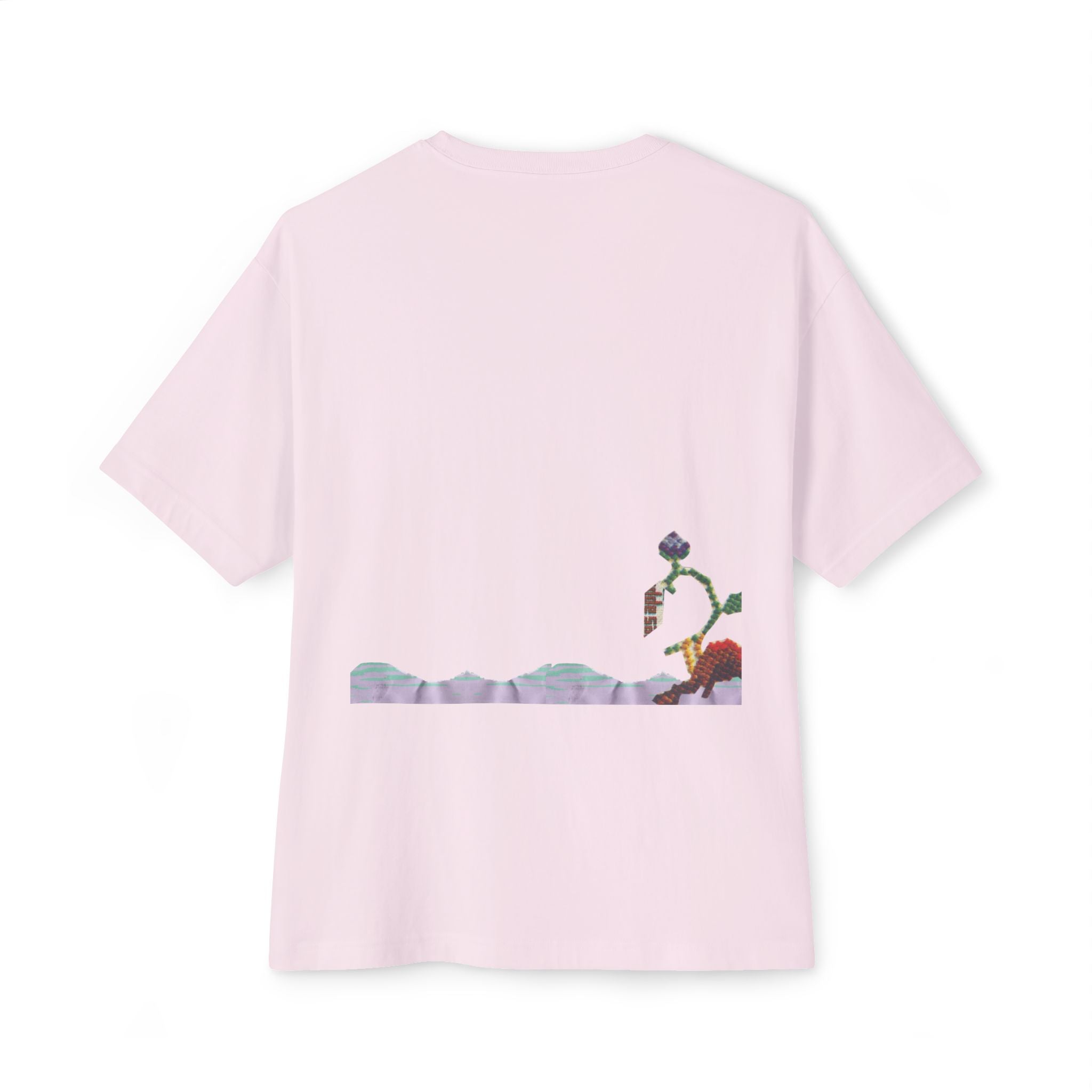 Graphic Tee — 'Life & Death Are In The Power Of...' Oversized Boxy T-Shirt Unisex