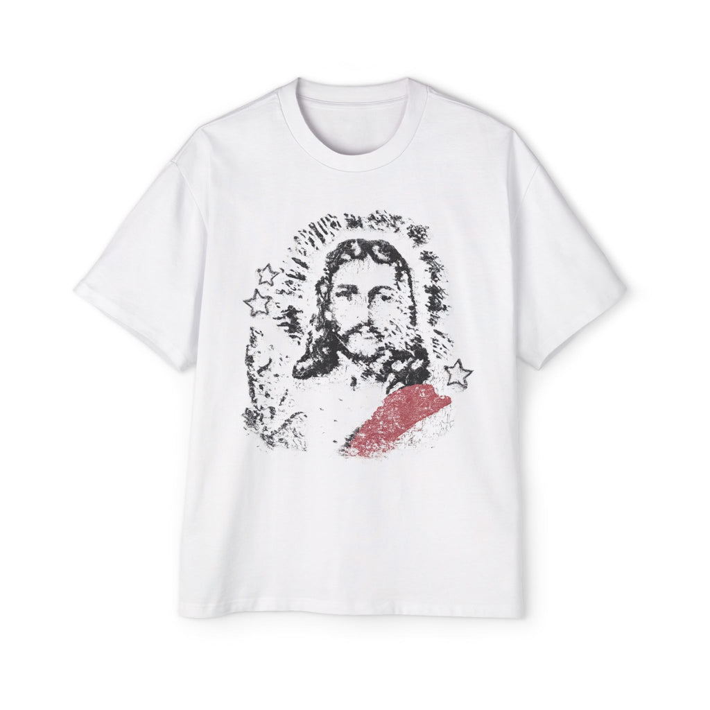 1 Corinthians 11:1 Heavy Oversized Tee