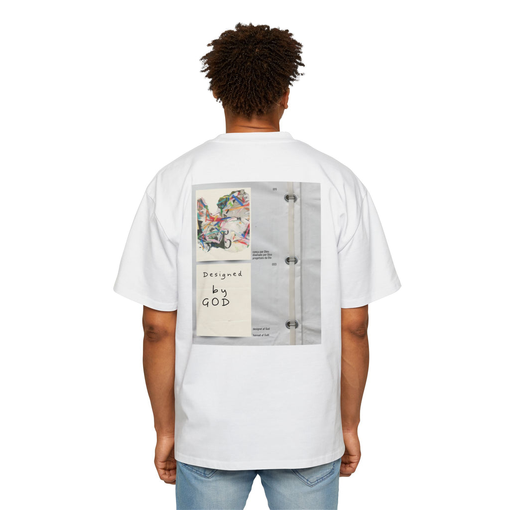 Designed by God Unisex Heavy Oversized Tee