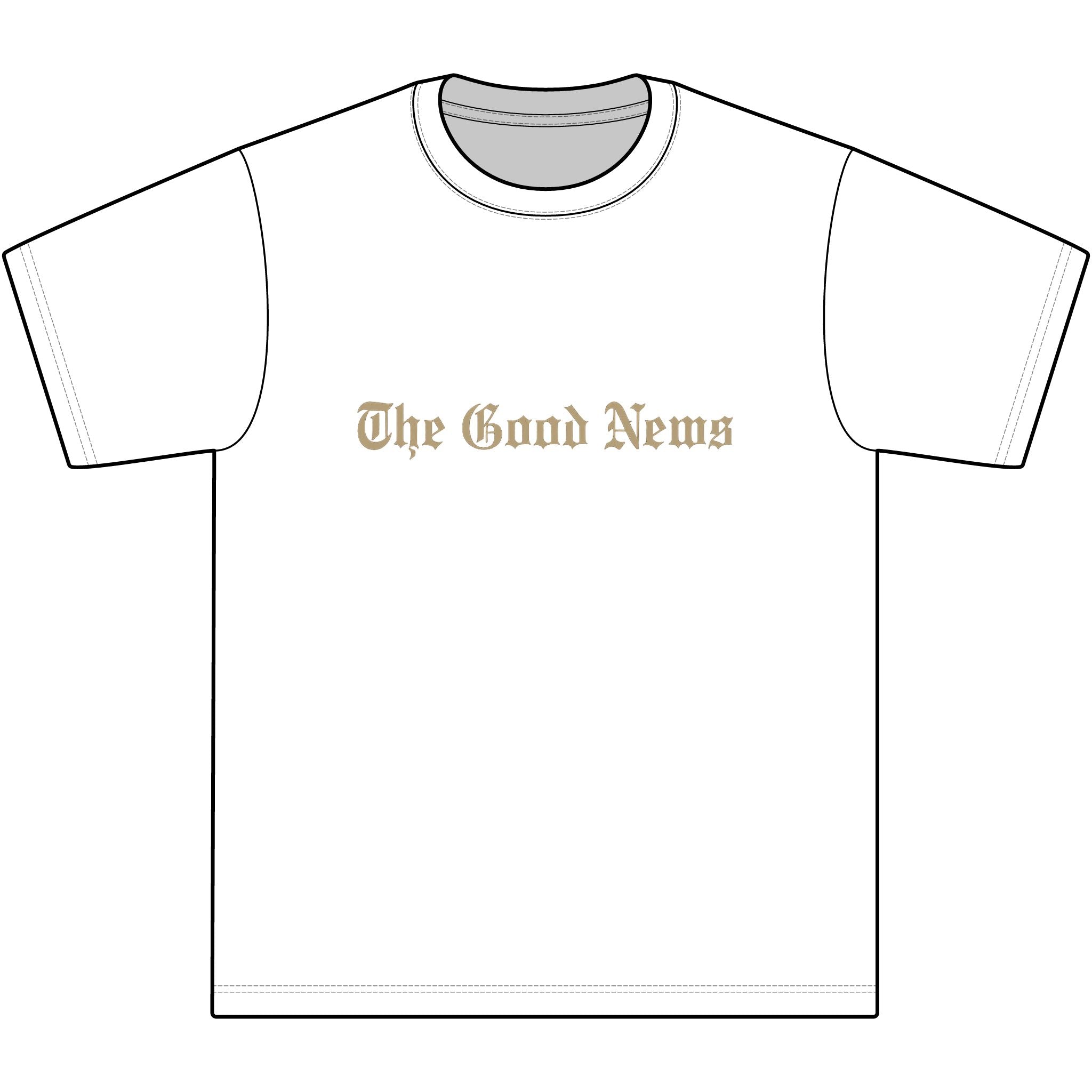 The Good News (beige) Max Heavyweight Short Sleeve
