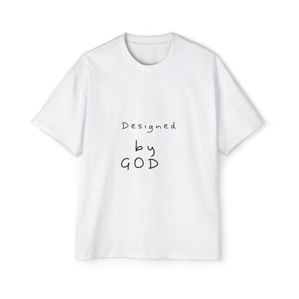 Designed by God Unisex Heavy Oversized Tee
