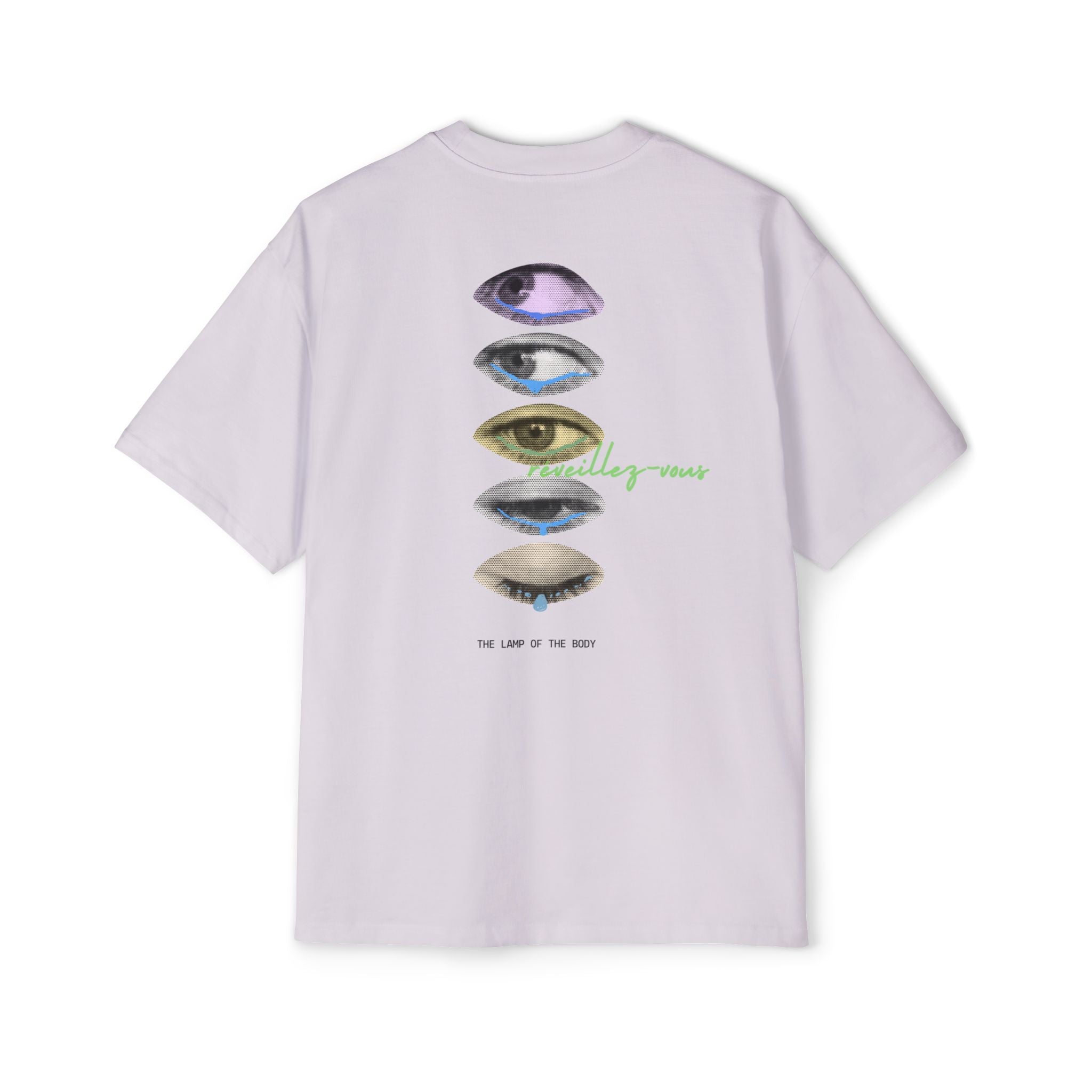 Protégé Graphic Tee — Retro Eye Print Oversized Men’s T‑Shirt