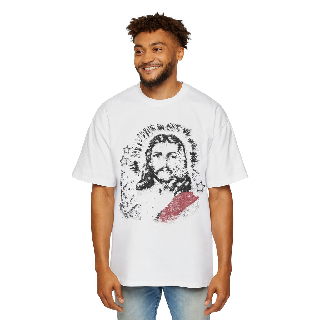 1 Corinthians 11:1 Heavy Oversized Tee