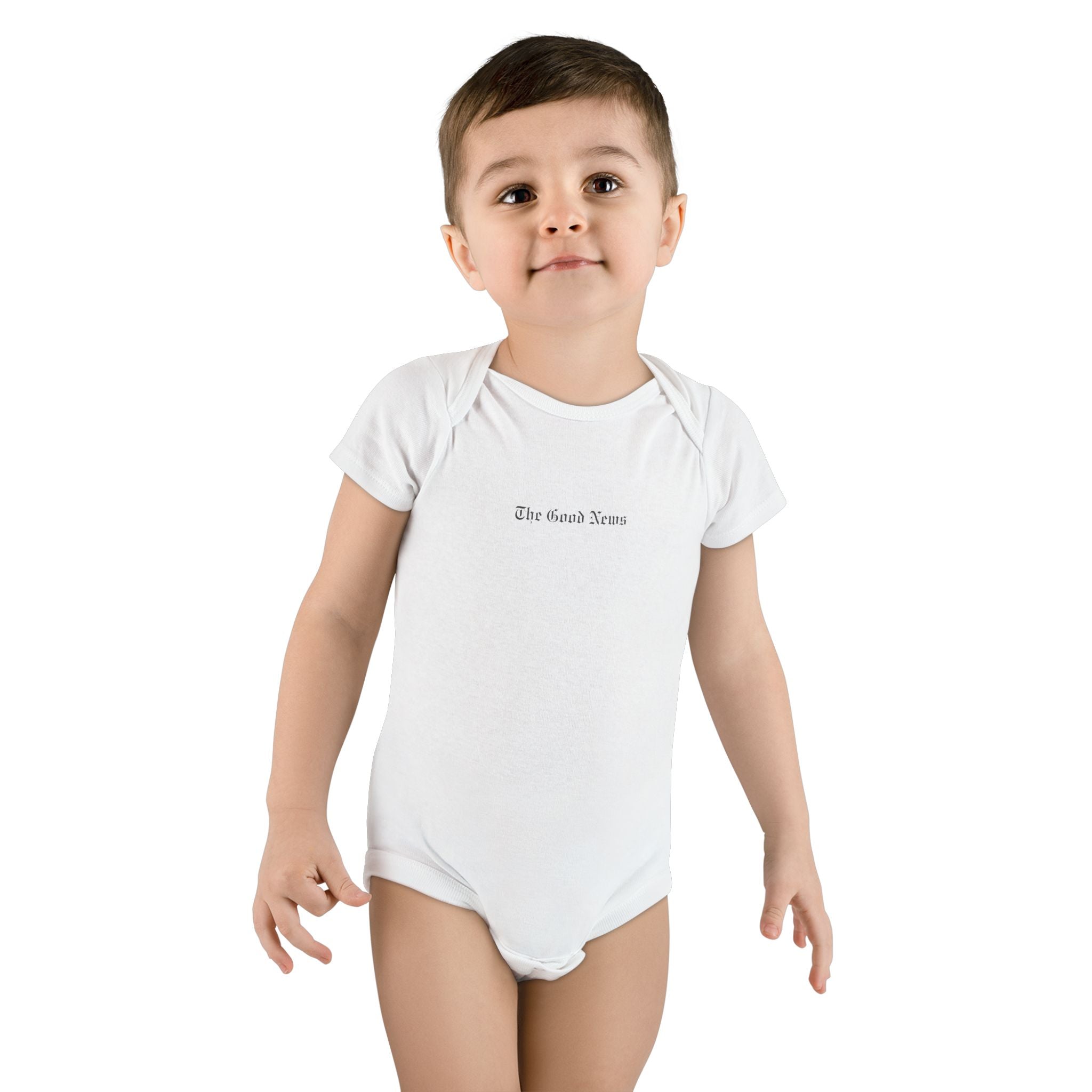The Good News Unisex Onesie® Organic Baby Bodysuit