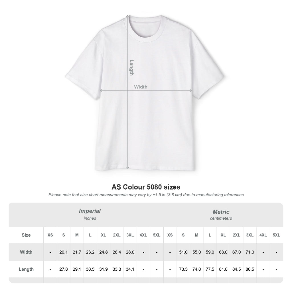 Gods way is better Men's Heavy Oversized Tee