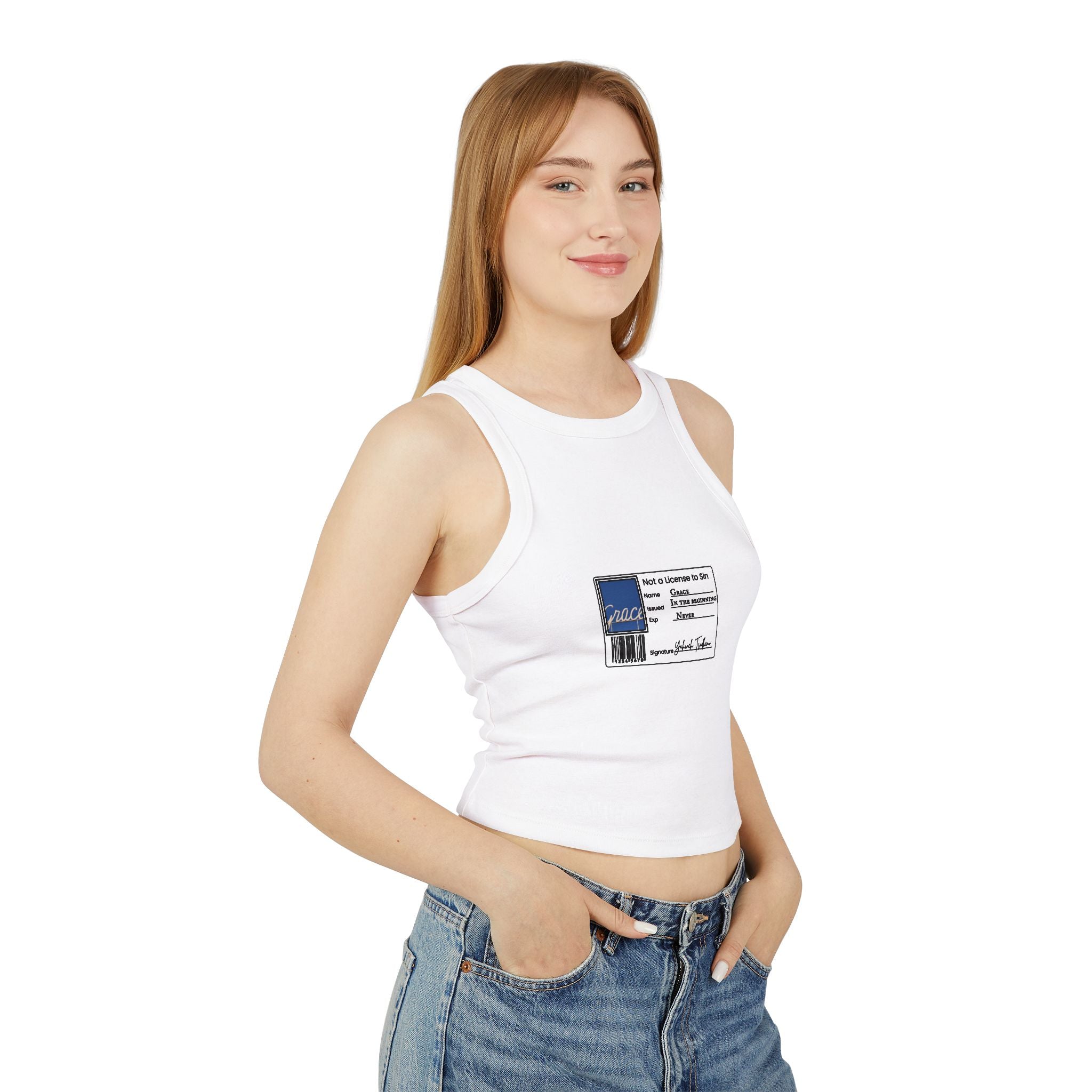 Not a License to Sin Racer Tank