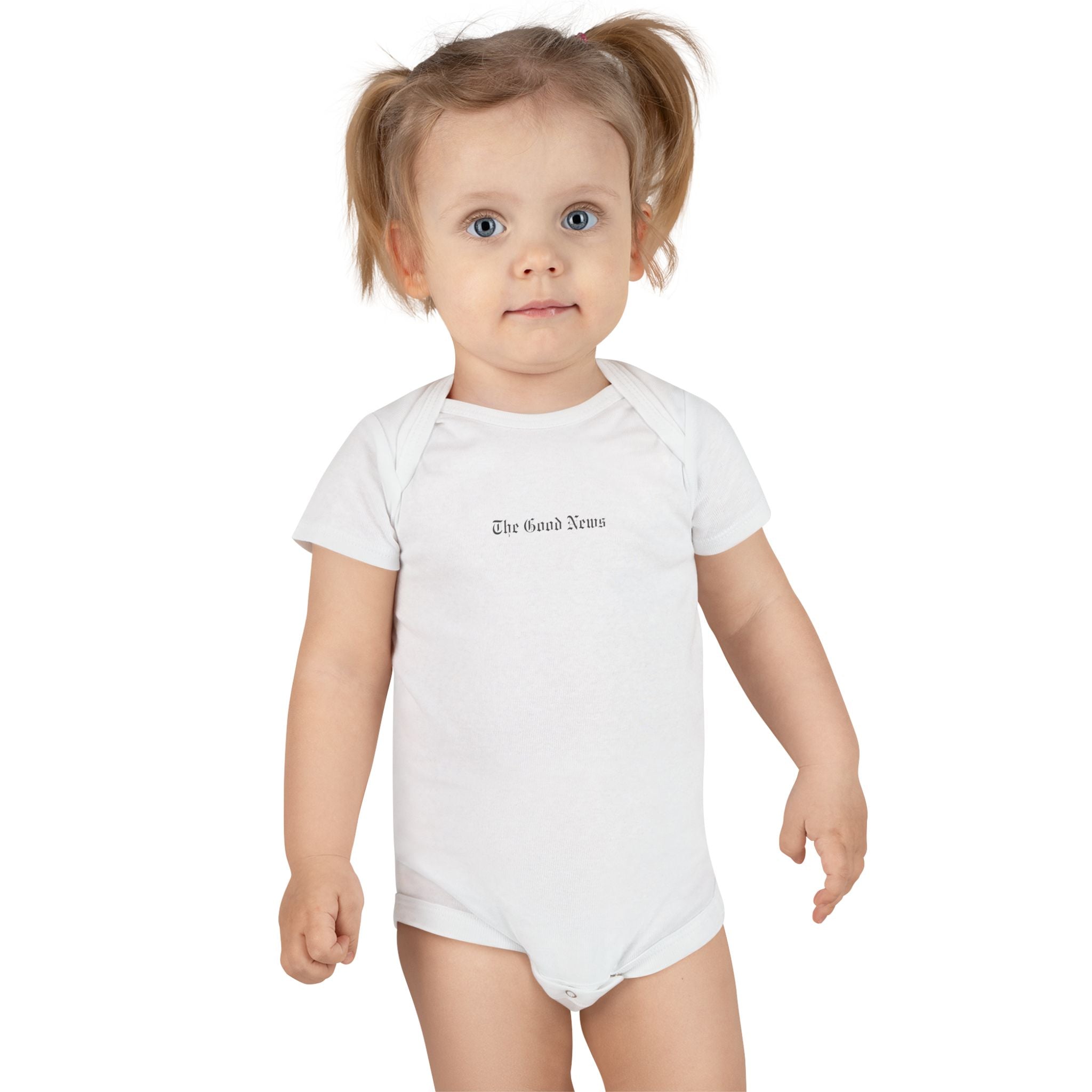 The Good News Unisex Onesie® Organic Baby Bodysuit