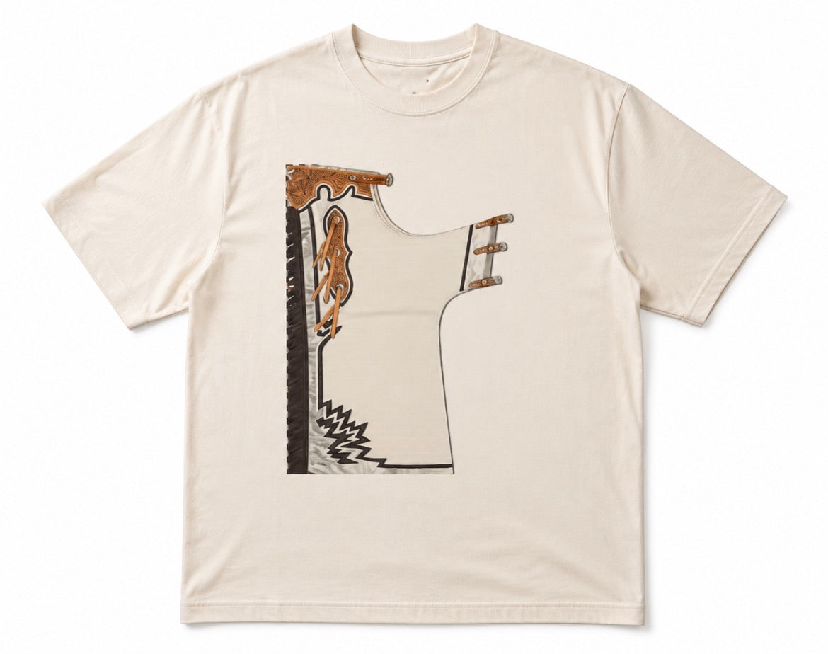 The Cross , western style Men's Box Tee