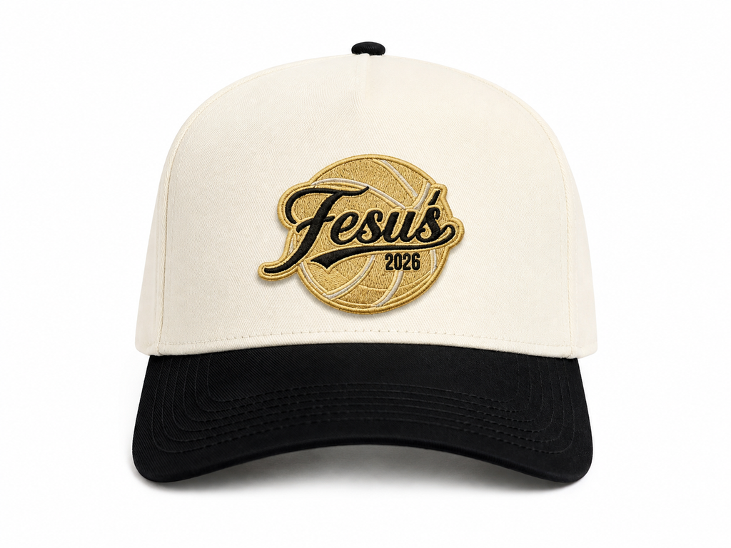 Jesus 2026 Basketball Five-Panel Twill Cap