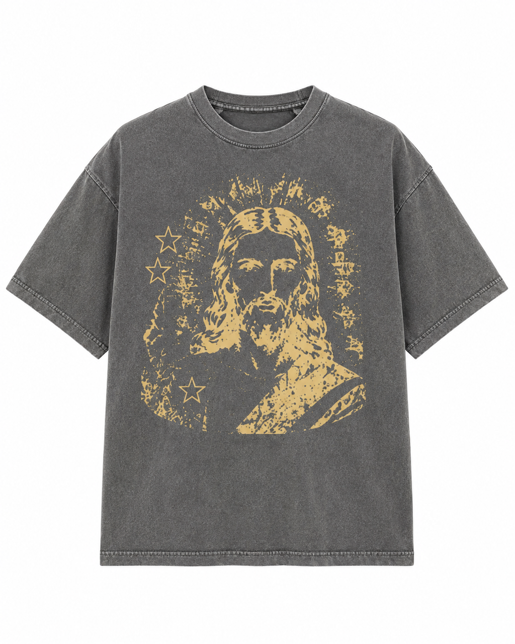 Jesús Salva Vidas Unisex Max Heavyweight Garment-Dyed T-Shirt