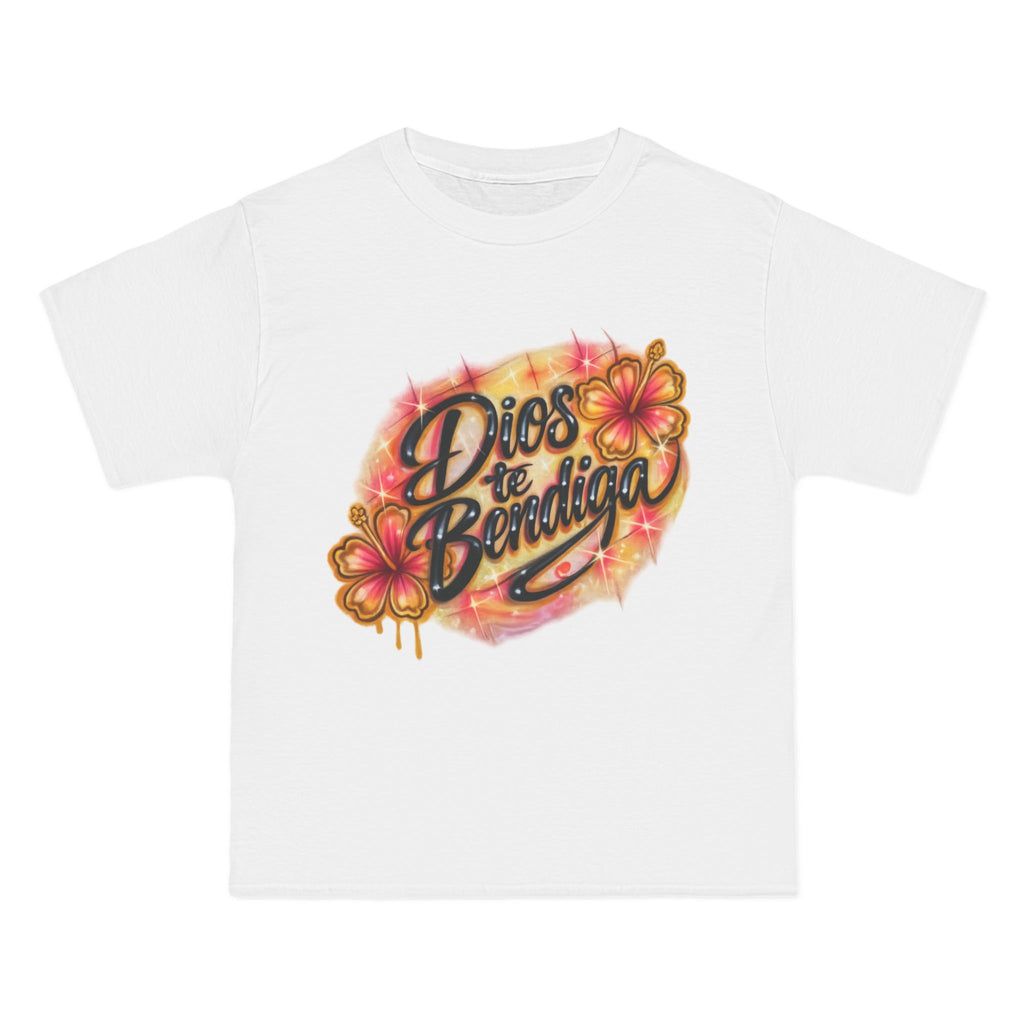 Dios te bendiga floral Women T-Shirt
