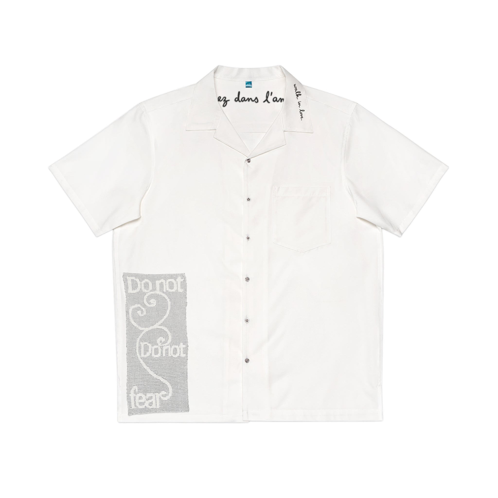 Walk in Love Men's Hawaiian Shirt