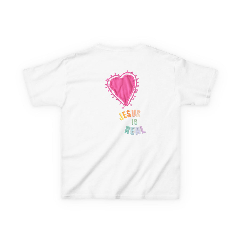 Jesus is Real Girls Heavy Cotton T