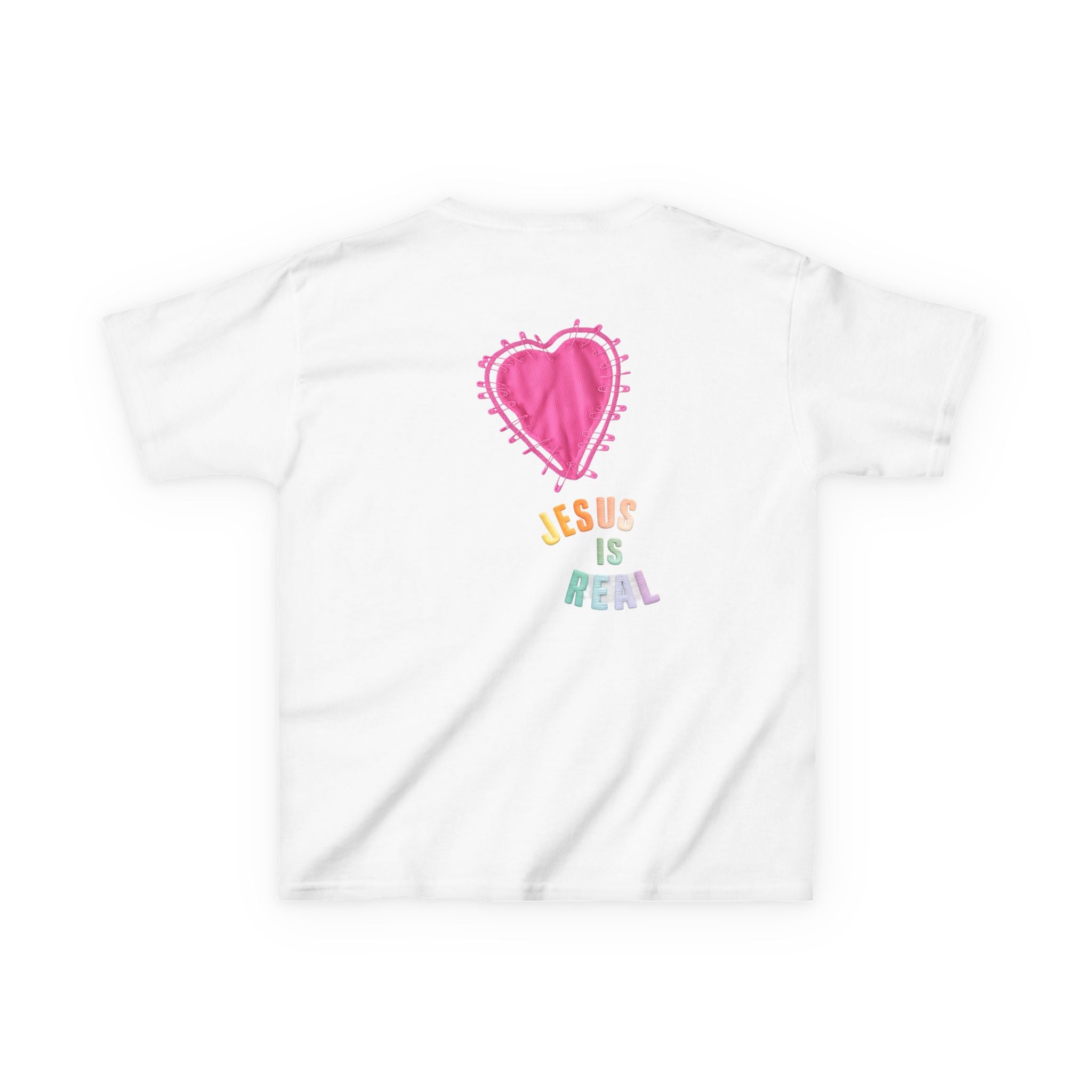 Jesus is Real Girls Heavy Cotton T