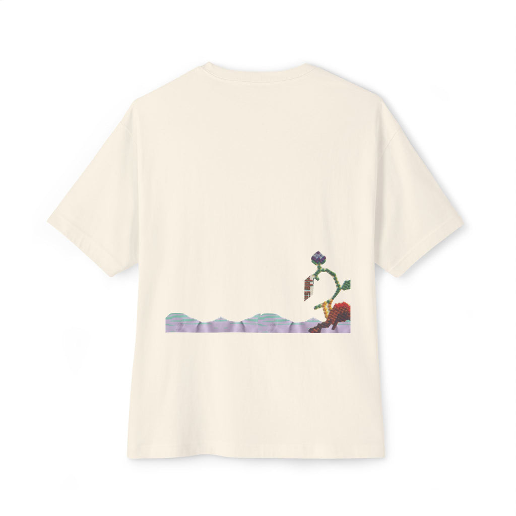 Graphic Tee — 'Life & Death Are In The Power Of...' Oversized Boxy T-Shirt Unisex