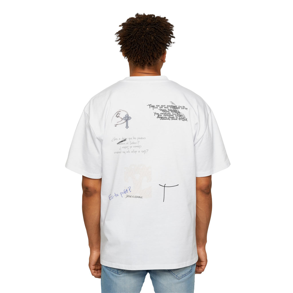 Jesus is coming - Unisex Heavy Oversized Tee