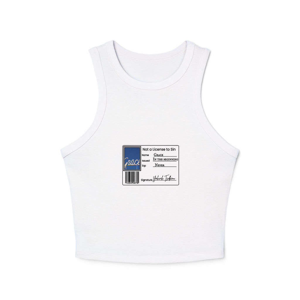 Not a License to Sin Racer Tank